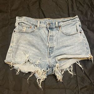 Levi's 501 Shorts Light Wash Size 29